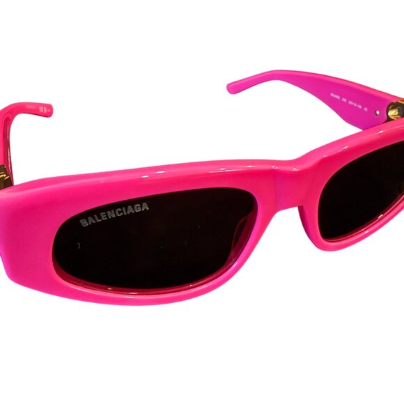 Balenciaga BB0095S 006 sunglasses with gold logo. Brand new, 100% AUTHENTIC. main image 6